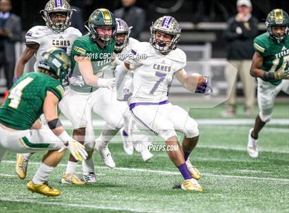 Thumbnail 2 in Cartersville vs. Blessed Trinity (GHSA Class 4A Championship) photogallery.