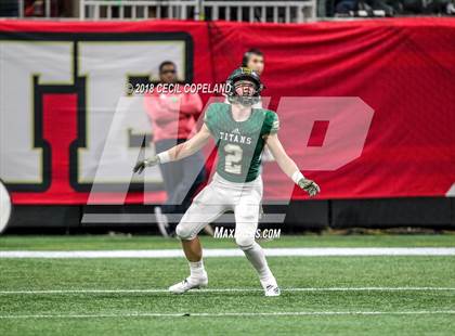 Thumbnail 2 in Cartersville vs. Blessed Trinity (GHSA Class 4A Championship) photogallery.