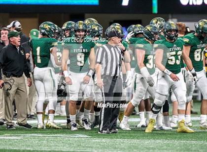 Thumbnail 1 in Cartersville vs. Blessed Trinity (GHSA Class 4A Championship) photogallery.