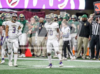 Thumbnail 3 in Cartersville vs. Blessed Trinity (GHSA Class 4A Championship) photogallery.