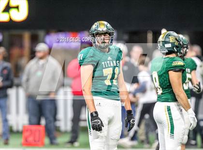 Thumbnail 2 in Cartersville vs. Blessed Trinity (GHSA Class 4A Championship) photogallery.
