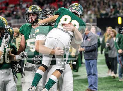 Thumbnail 2 in Cartersville vs. Blessed Trinity (GHSA Class 4A Championship) photogallery.