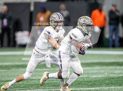 Thumbnail 3 in Cartersville vs. Blessed Trinity (GHSA Class 4A Championship) photogallery.