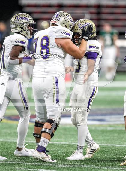 Thumbnail 2 in Cartersville vs. Blessed Trinity (GHSA Class 4A Championship) photogallery.