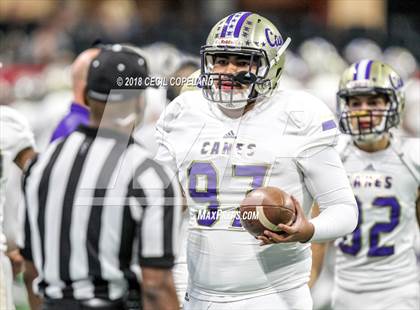Thumbnail 2 in Cartersville vs. Blessed Trinity (GHSA Class 4A Championship) photogallery.