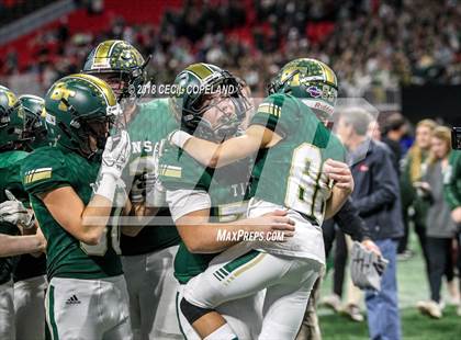 Thumbnail 3 in Cartersville vs. Blessed Trinity (GHSA Class 4A Championship) photogallery.