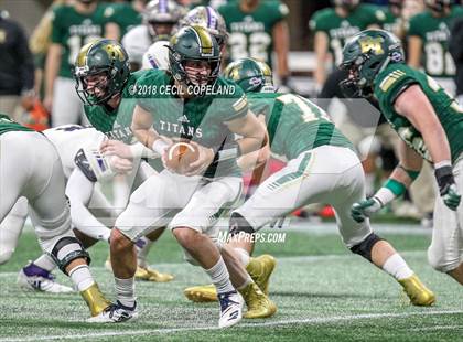 Thumbnail 1 in Cartersville vs. Blessed Trinity (GHSA Class 4A Championship) photogallery.