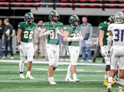 Thumbnail 2 in Cartersville vs. Blessed Trinity (GHSA Class 4A Championship) photogallery.