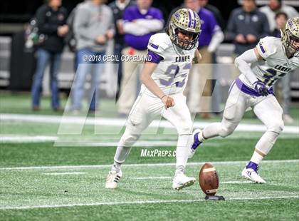 Thumbnail 3 in Cartersville vs. Blessed Trinity (GHSA Class 4A Championship) photogallery.