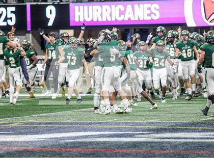 Thumbnail 1 in Cartersville vs. Blessed Trinity (GHSA Class 4A Championship) photogallery.