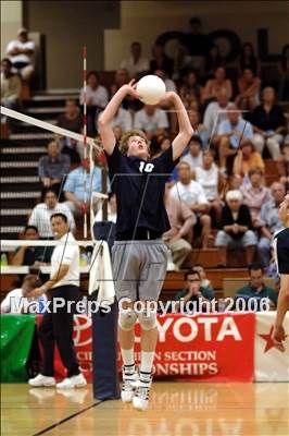 Thumbnail 1 in Corona del Mar vs Valencia (D2 Section Final) photogallery.
