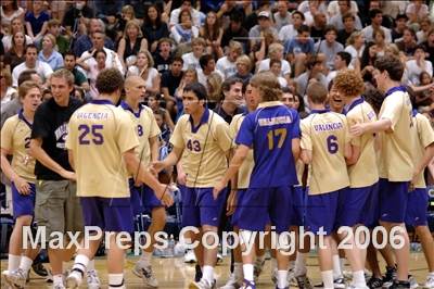 Thumbnail 3 in Corona del Mar vs Valencia (D2 Section Final) photogallery.