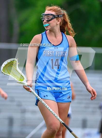 Thumbnail 2 in First Flight vs Terry Sanford (NCHSAA 2nd Round) photogallery.