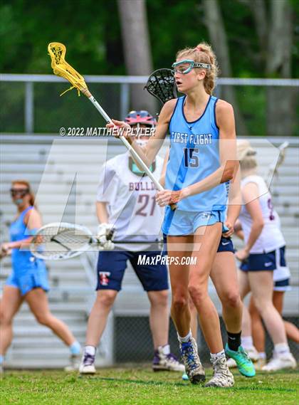 Thumbnail 2 in First Flight vs Terry Sanford (NCHSAA 2nd Round) photogallery.