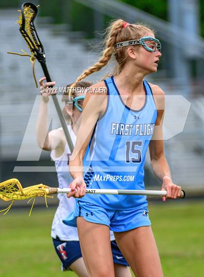 Thumbnail 2 in First Flight vs Terry Sanford (NCHSAA 2nd Round) photogallery.