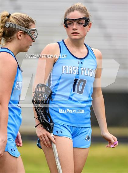 Thumbnail 2 in First Flight vs Terry Sanford (NCHSAA 2nd Round) photogallery.