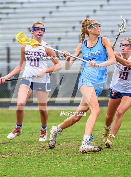 Thumbnail 2 in First Flight vs Terry Sanford (NCHSAA 2nd Round) photogallery.