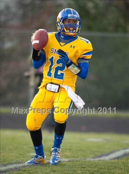 Thumbnail 3 in Oscar Smith vs. Battlefield (VHSL Division 6 AAA Semifinal) photogallery.