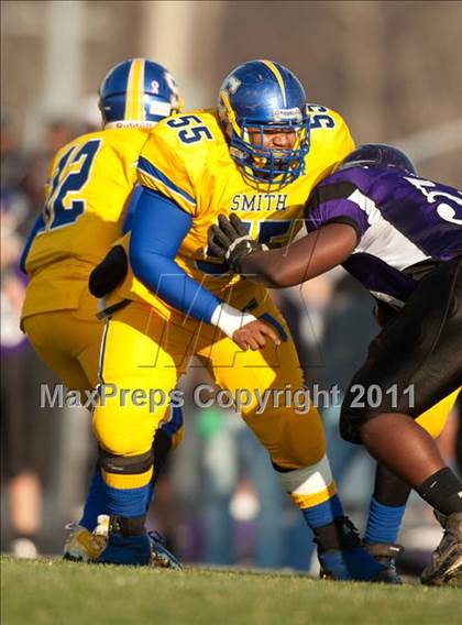 Thumbnail 2 in Oscar Smith vs. Battlefield (VHSL Division 6 AAA Semifinal) photogallery.