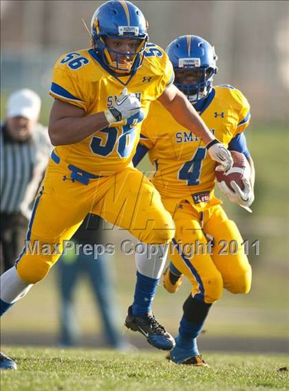 Thumbnail 3 in Oscar Smith vs. Battlefield (VHSL Division 6 AAA Semifinal) photogallery.