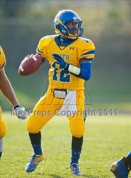 Thumbnail 3 in Oscar Smith vs. Battlefield (VHSL Division 6 AAA Semifinal) photogallery.