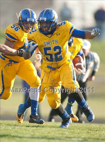 Thumbnail 2 in Oscar Smith vs. Battlefield (VHSL Division 6 AAA Semifinal) photogallery.