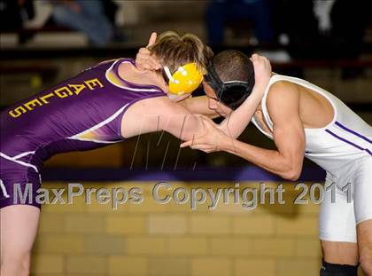 Thumbnail 2 in Mascoutah Class 2A Regional Wrestling Tournament photogallery.