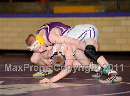 Thumbnail 3 in Mascoutah Class 2A Regional Wrestling Tournament photogallery.