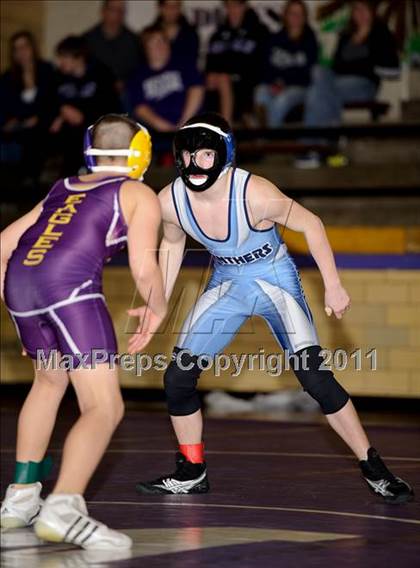 Thumbnail 2 in Mascoutah Class 2A Regional Wrestling Tournament photogallery.