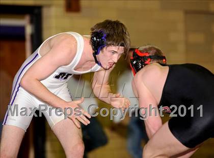 Thumbnail 3 in Mascoutah Class 2A Regional Wrestling Tournament photogallery.