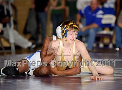 Thumbnail 1 in Mascoutah Class 2A Regional Wrestling Tournament photogallery.