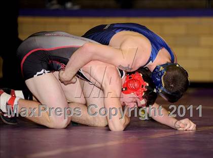 Thumbnail 2 in Mascoutah Class 2A Regional Wrestling Tournament photogallery.