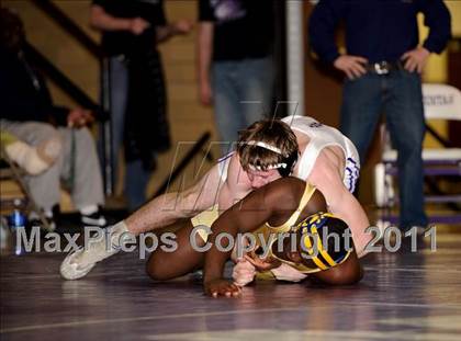 Thumbnail 2 in Mascoutah Class 2A Regional Wrestling Tournament photogallery.