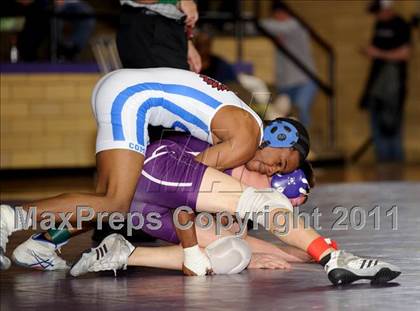 Thumbnail 3 in Mascoutah Class 2A Regional Wrestling Tournament photogallery.