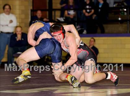 Thumbnail 3 in Mascoutah Class 2A Regional Wrestling Tournament photogallery.