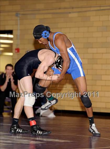 Thumbnail 1 in Mascoutah Class 2A Regional Wrestling Tournament photogallery.