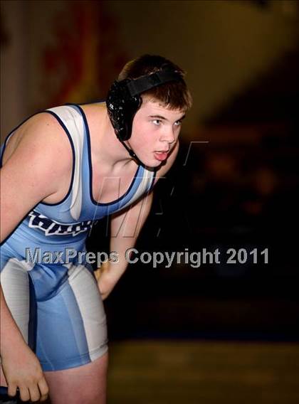 Thumbnail 1 in Mascoutah Class 2A Regional Wrestling Tournament photogallery.