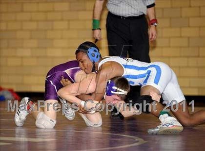 Thumbnail 2 in Mascoutah Class 2A Regional Wrestling Tournament photogallery.