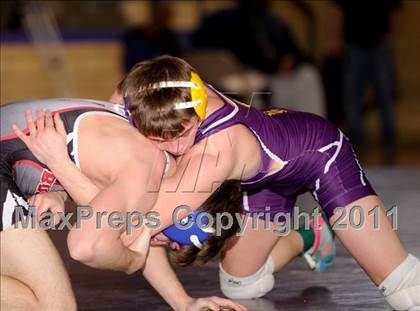 Thumbnail 1 in Mascoutah Class 2A Regional Wrestling Tournament photogallery.