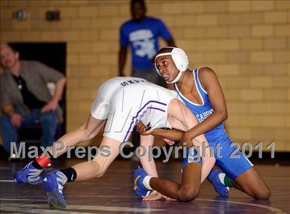 Thumbnail 3 in Mascoutah Class 2A Regional Wrestling Tournament photogallery.