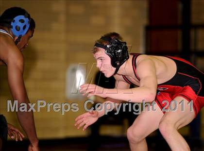 Thumbnail 3 in Mascoutah Class 2A Regional Wrestling Tournament photogallery.