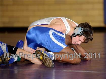 Thumbnail 1 in Mascoutah Class 2A Regional Wrestling Tournament photogallery.