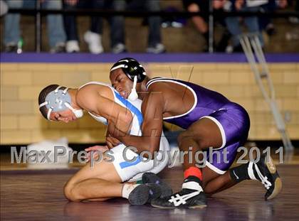 Thumbnail 1 in Mascoutah Class 2A Regional Wrestling Tournament photogallery.
