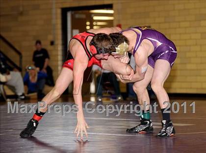 Thumbnail 1 in Mascoutah Class 2A Regional Wrestling Tournament photogallery.