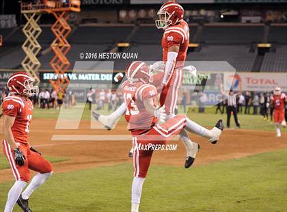 Thumbnail 1 in Servite vs. Mater Dei photogallery.