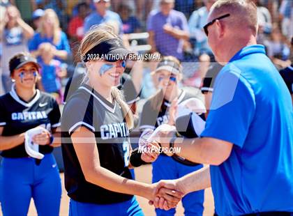 Thumbnail 1 in Capital Christian vs. Dixon (CIF SJS D4 Final - Pregame/Postgame) photogallery.
