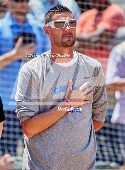 Thumbnail 1 in Capital Christian vs. Dixon (CIF SJS D4 Final - Pregame/Postgame) photogallery.