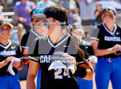 Thumbnail 2 in Capital Christian vs. Dixon (CIF SJS D4 Final - Pregame/Postgame) photogallery.