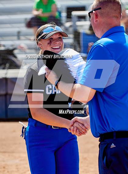 Thumbnail 1 in Capital Christian vs. Dixon (CIF SJS D4 Final - Pregame/Postgame) photogallery.