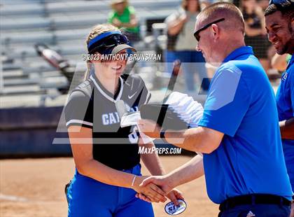 Thumbnail 1 in Capital Christian vs. Dixon (CIF SJS D4 Final - Pregame/Postgame) photogallery.